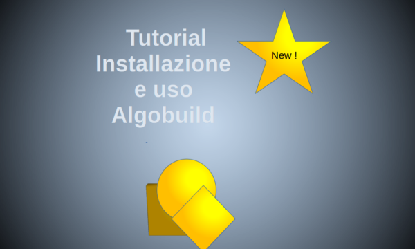 Tutorial n.1 – Algobuild