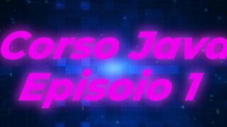 Immagine di copertina lezione java 1